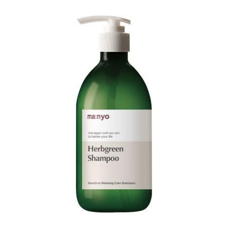 manyo Herbgreen Shampoo  510ml | 99% Natural Surfactant for Scalp & Hair Balance