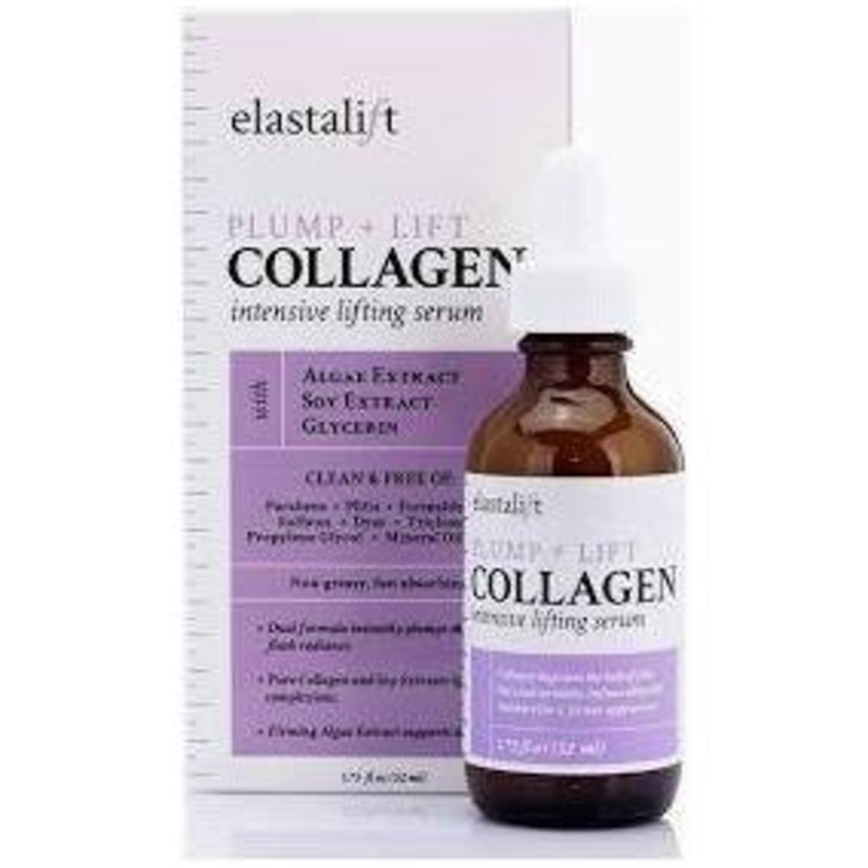 Elastalift Plump & Lift Collagen Serum  60ml  Hydrating, Lifting & Radiance-Boosting Anti-Aging Treatment for Fine Lines & Sagging Skin Collagen Serum 50ml