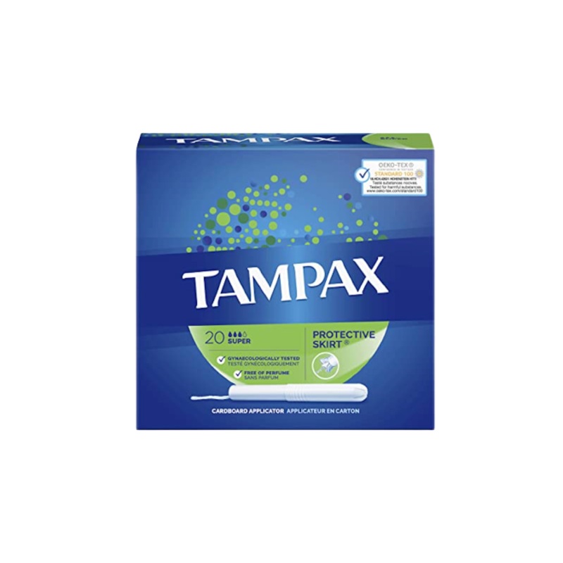Tampax Super Cardboard Applicator