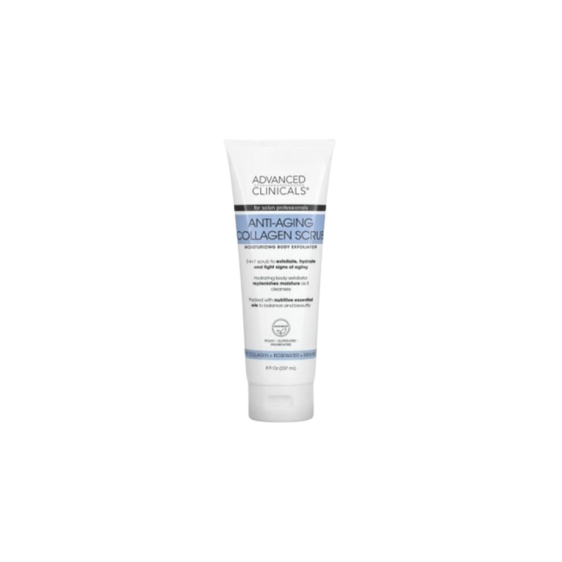 Advanced Clinicals Anti-Aging Collagen Scrub