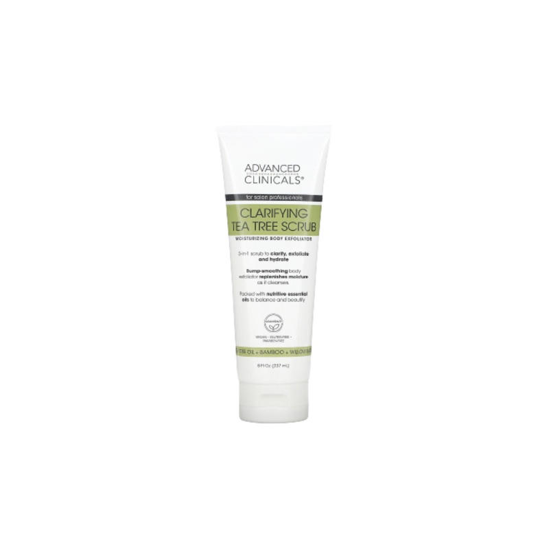 Advanced Clinicals Clarifying Tea Tree Scrub