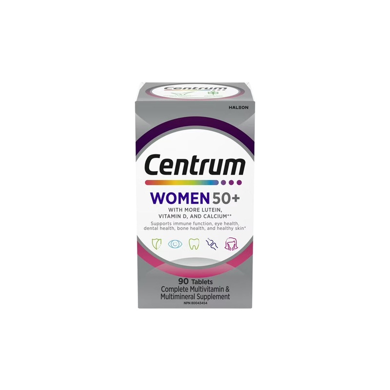 Centrum Women 50+ Multivitamin 90 Tablets