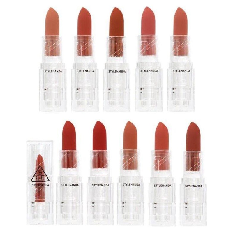 3CE Soft Matte Lipstick  10 Colours | Weightless Matte Finish with Creamy Comfort #Speak to Me