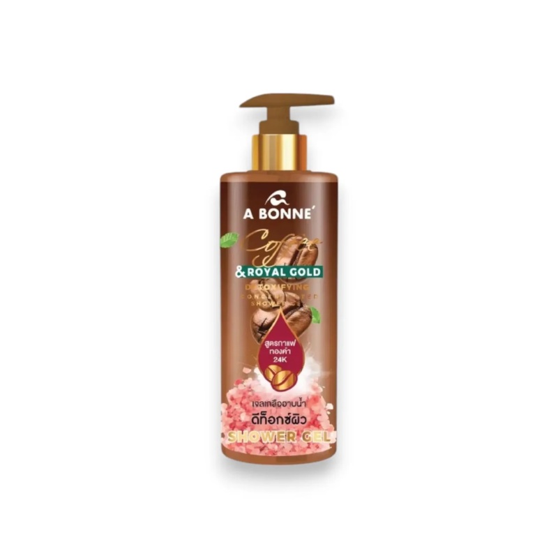A’Bonne Coffee & Royal Gold Detoxifying Shower Gel – 500ml