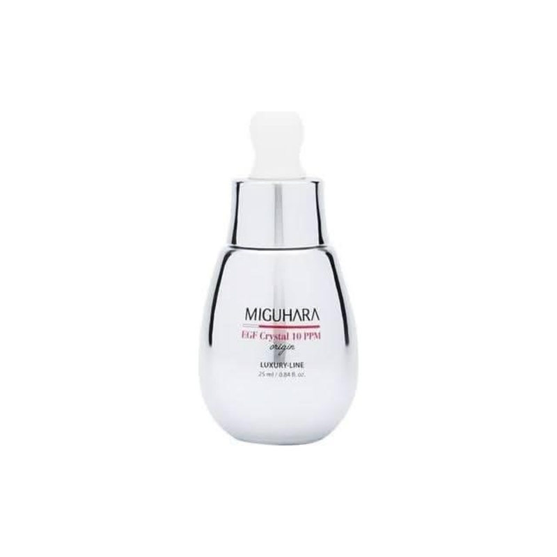 MIGUHARA EGF Crystal 10 PPM Origin  25ml | Anti-Aging Serum for Wrinkles & Skin Elasticity