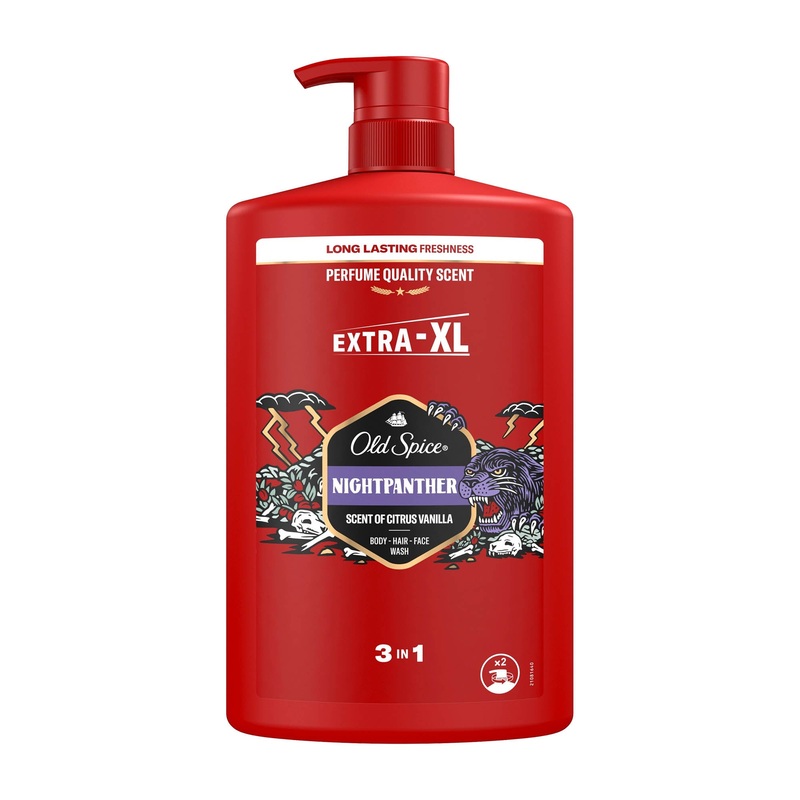 Old Spice Nightpanther shower gel, 1000 mL