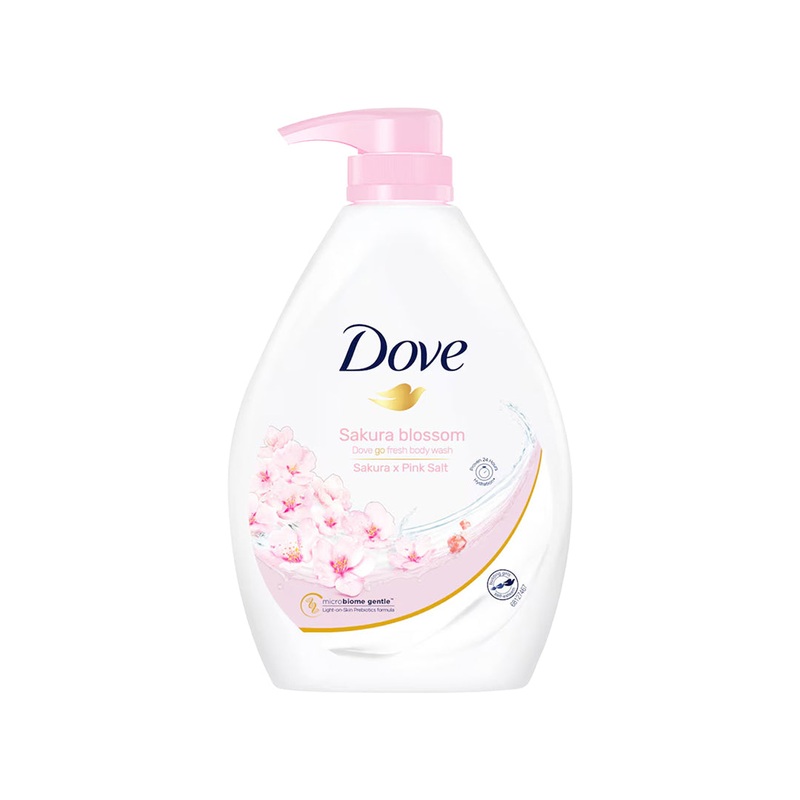 Dove Go Fresh Body Wash Sakura X Pink salt 1000ml