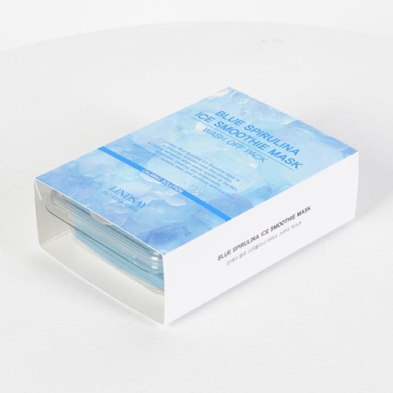 [Lindsay] Blue Spirulina Ice Smoothie Mask Wash Off Pack 1 piece