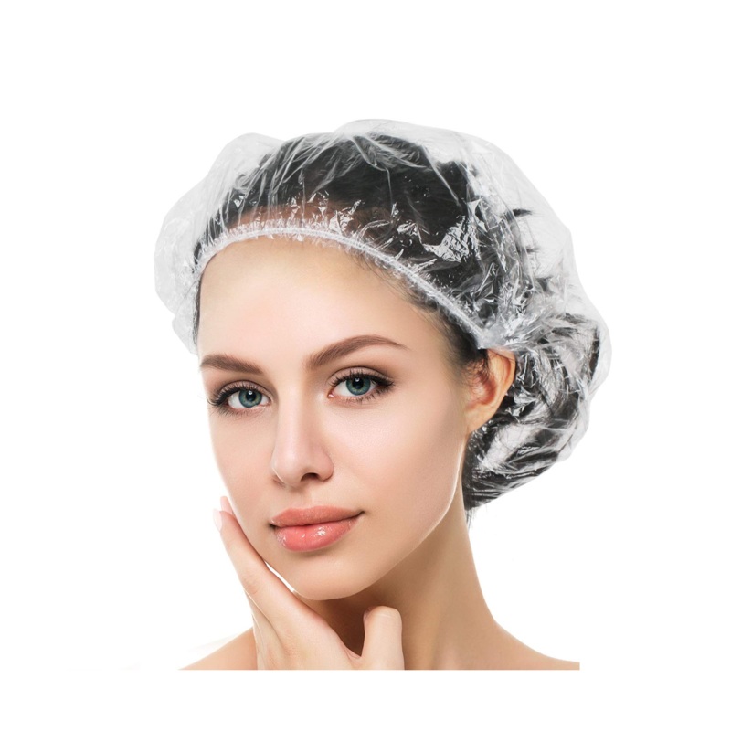 Disposable Waterproof ShowerCaps – 3pcs