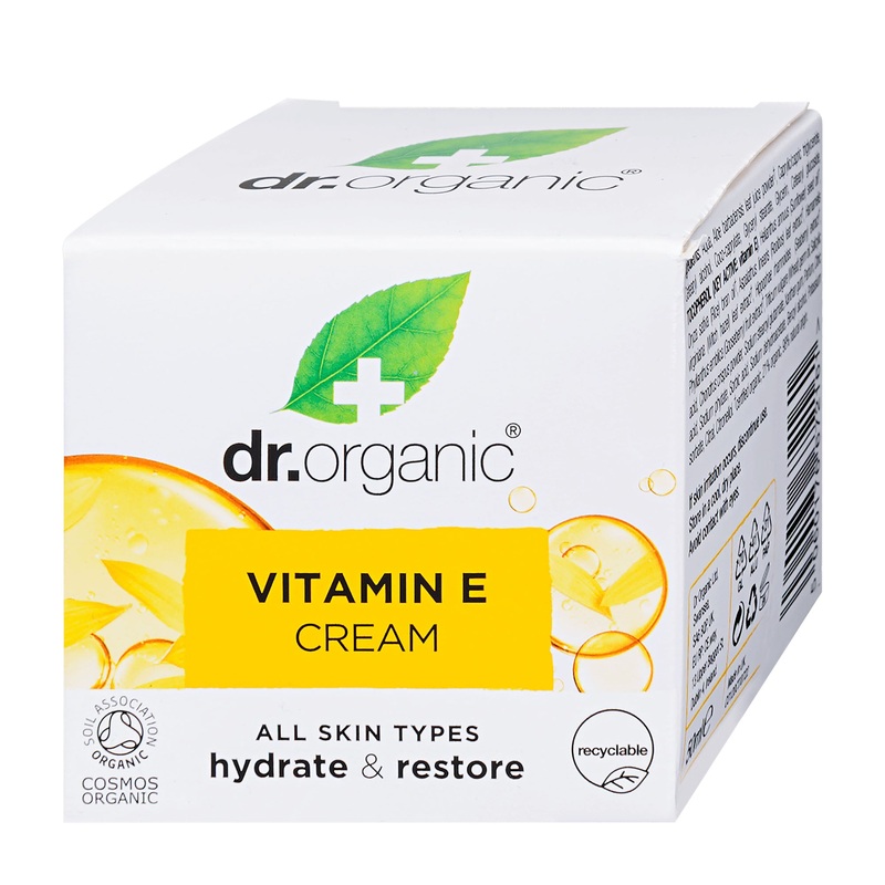 Dr Organic Vitamin E hydrate & restore cream, 50 mL