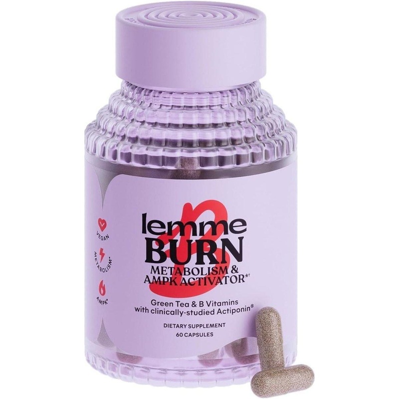 Lemme Burn  Metabolism + AMPK Activating Supplement | 60 Capsules 60 Count (Pack Of 1)