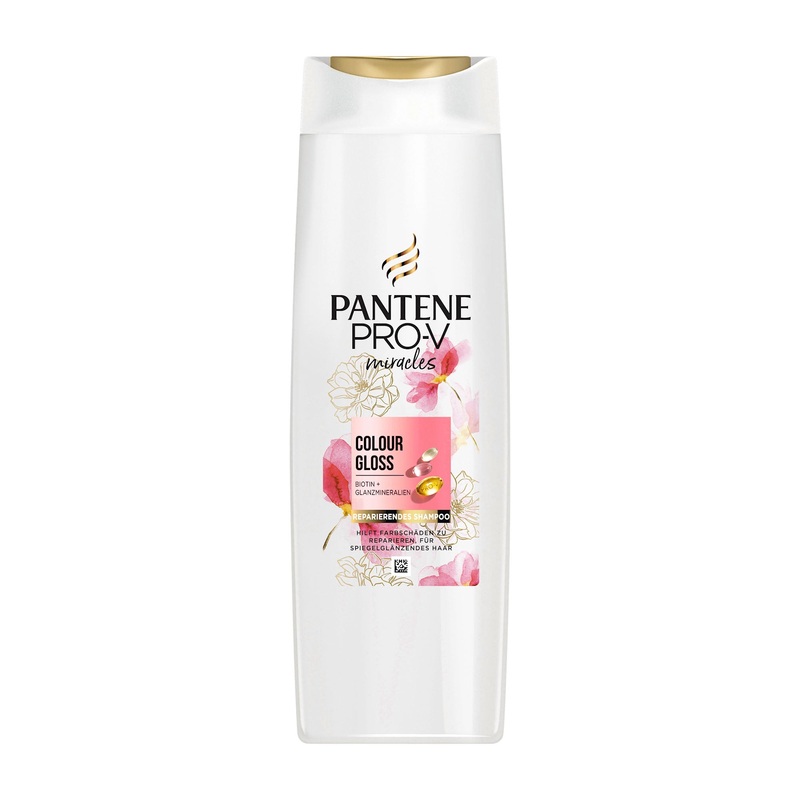 Pantene Miracles Colour Gloss shampoo, 250 mL