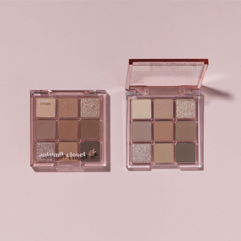 ETUDE Play Color Eyes – 9-Color (#Autumn Closet) | Soft & Muted Autumn Hues