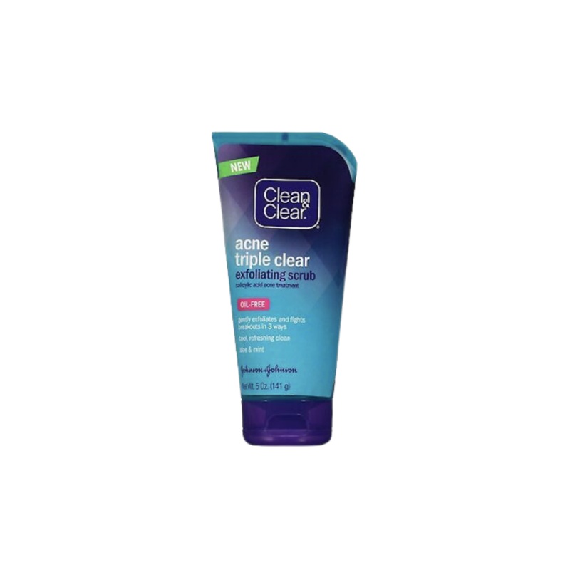 Clean And Clear Acne Triple Clear Exfoliating