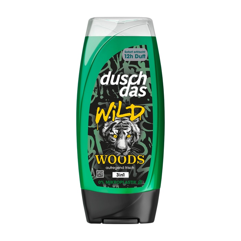 duschdas Men Wild Woods shower gel, 225 mL