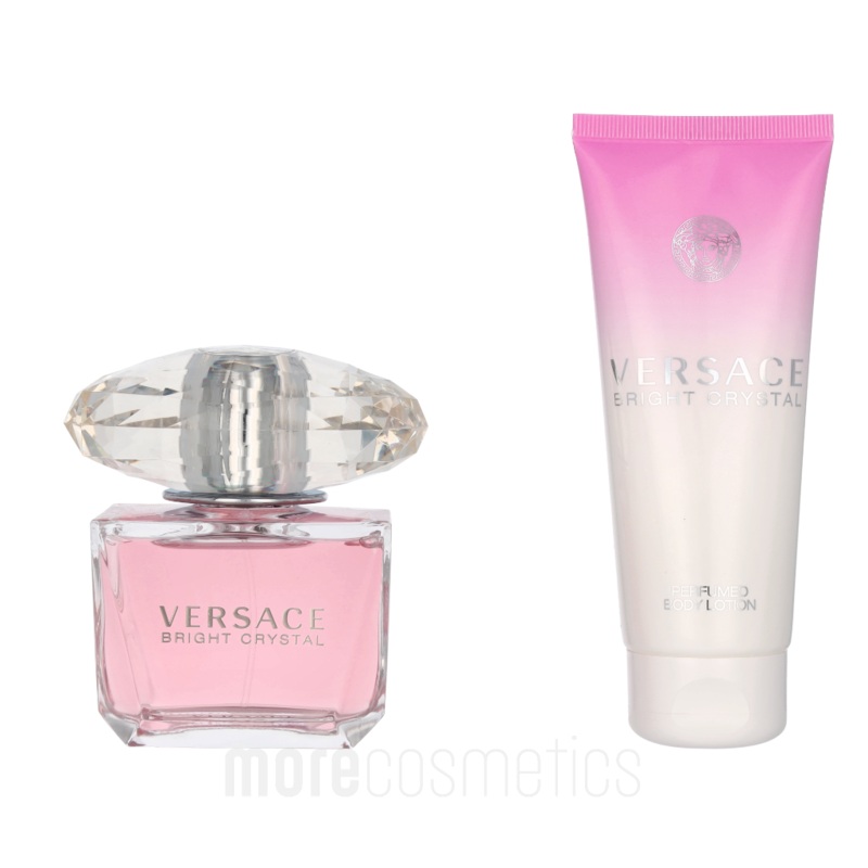 Versace Bright Crystal Giftset edt spray 90ml/body lotion 100ml