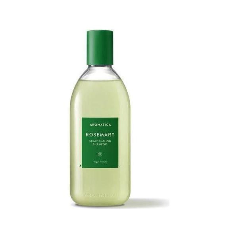 AROMATICA Rosemary Scalp Scaling Shampoo – 400ml | Nourish & Exfoliate for Healthy Hair