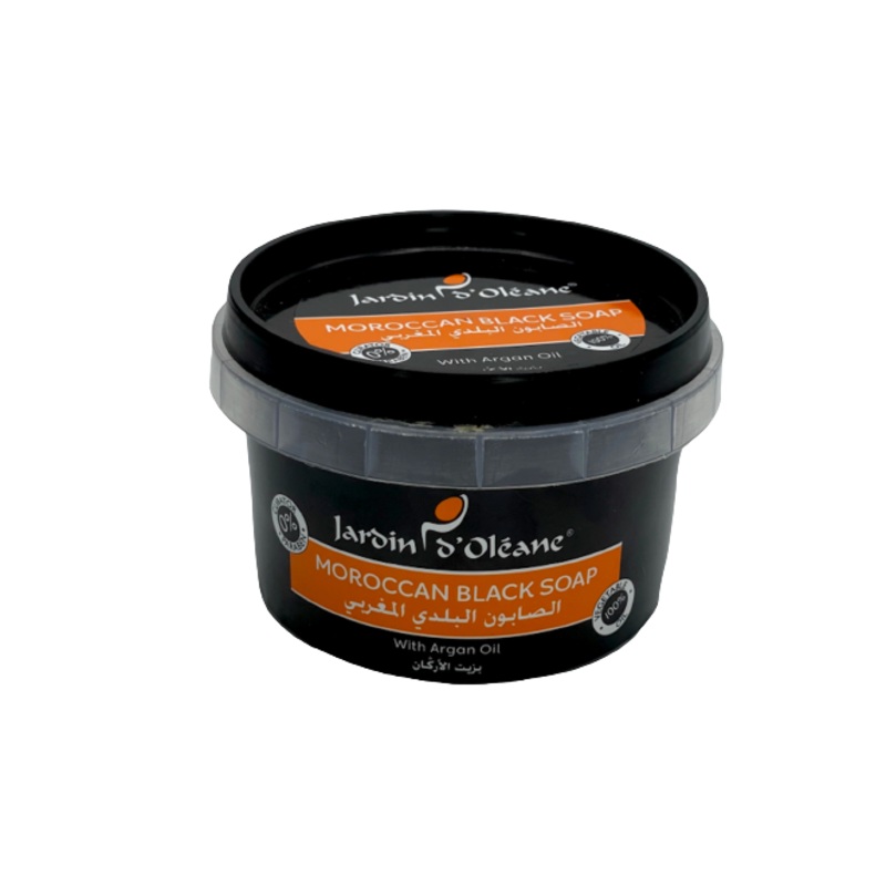 Jardin DOleane Morrocan Black Soap With Argan Oil 250G