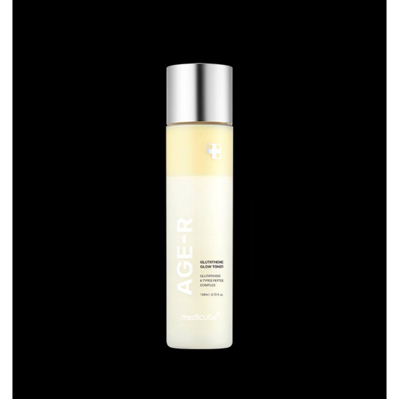 Medicube AGE-R Glutathione Glow Toner – 140ml | Hydrating Milky Toner for Glass Skin