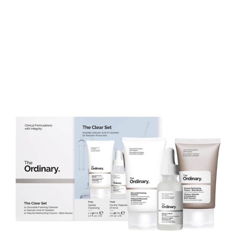 The Ordinary Sets The Clear Set