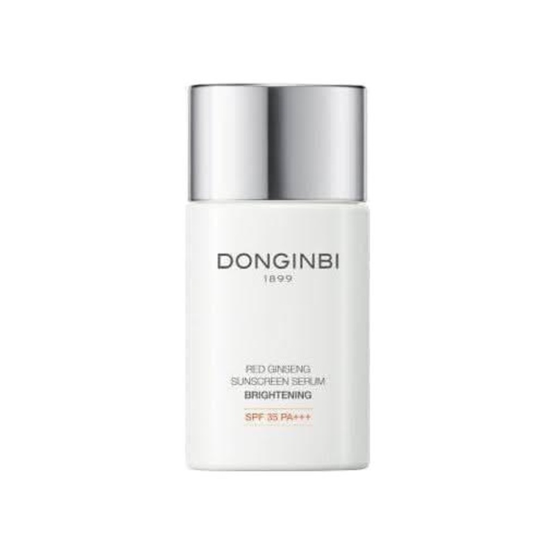 DONGINBI Red Ginseng Sunscreen Serum Brightening  SPF35 PA+++ 40ml | UV Defense + Firming Glow Booster