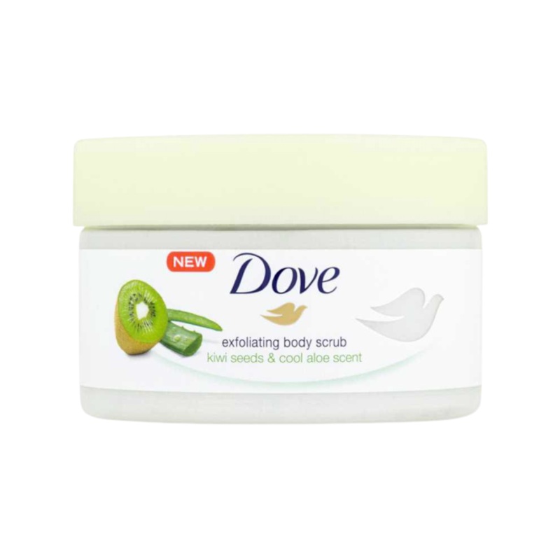 Dove Exfoliating Body Scrub Kiwi And Aloe Scent