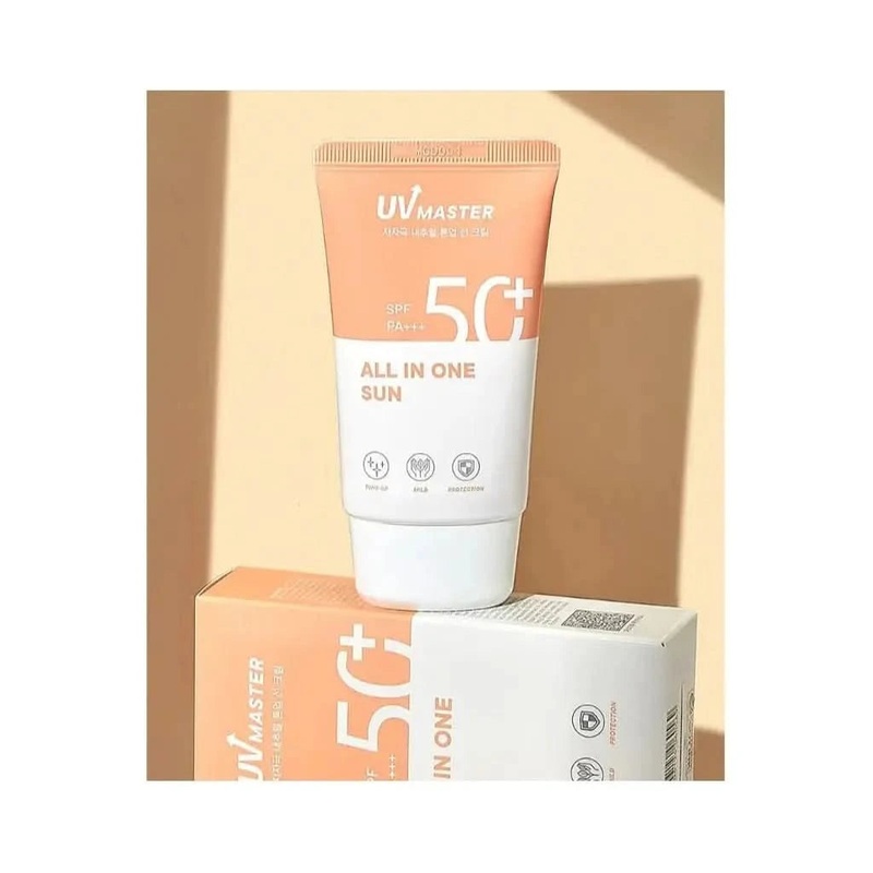 TONYMOLY UV Master All In One Sun  50ml | SPF50+ PA+++ Hybrid Sunscreen with Natural Tone-Up