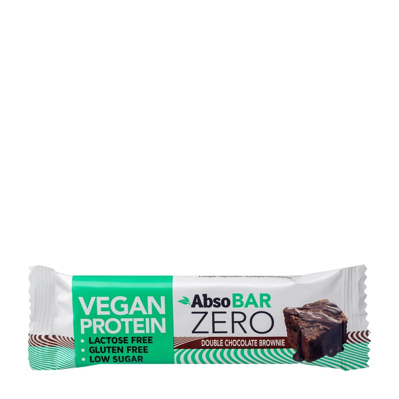 AbsoBAR Zero Double Chocolate vegan protein bar, 40 g