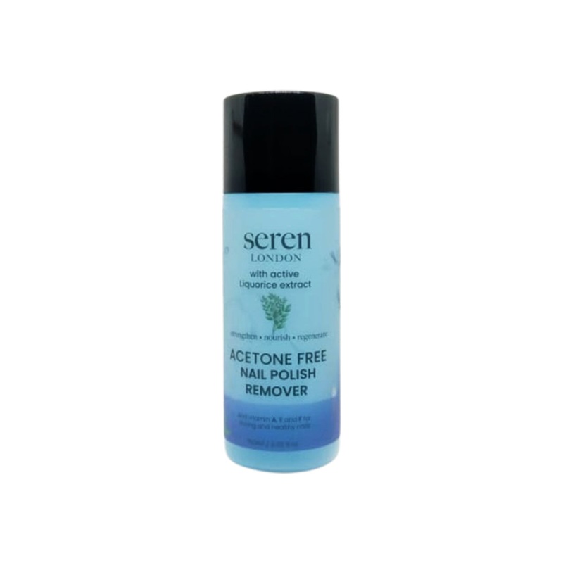Seren London With Active Liquorice Extract Acetone Free Nail Polish Remover 100ml
