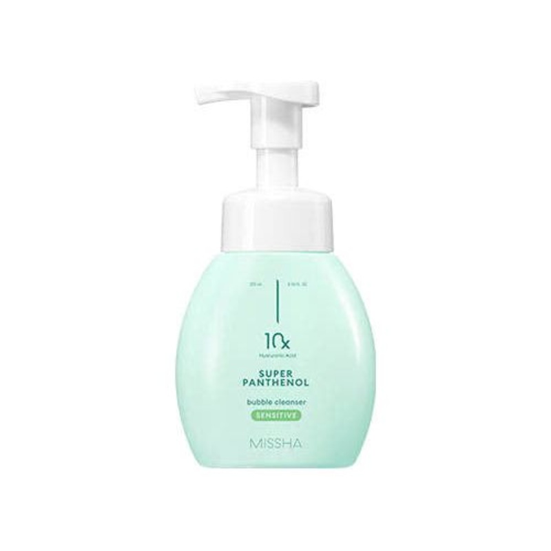 MISSHA Super Panthenol Bubble Cleanser (Sensitive)  200ml | Gentle Deep Cleansing + Intense Hydration