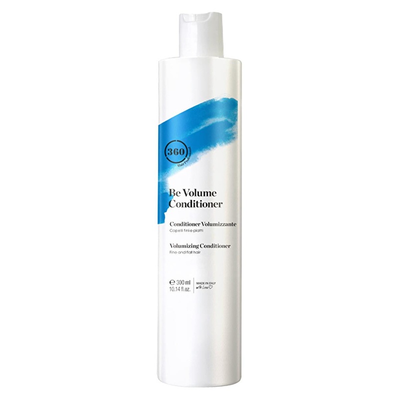 360 Hair Professional: Volume Hair Conditioner – Lightweight Formula for Thin Hair with Bamboo & Panthenol (300ml)