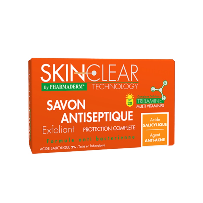 Skin Clear Exfoliating Antiseptic Soap 225G