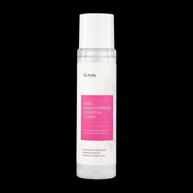 iUNIK Rose Galactomyces Essential Toner  200ml | Hydrating & Rebalancing Toner with Rose & Galactomyces