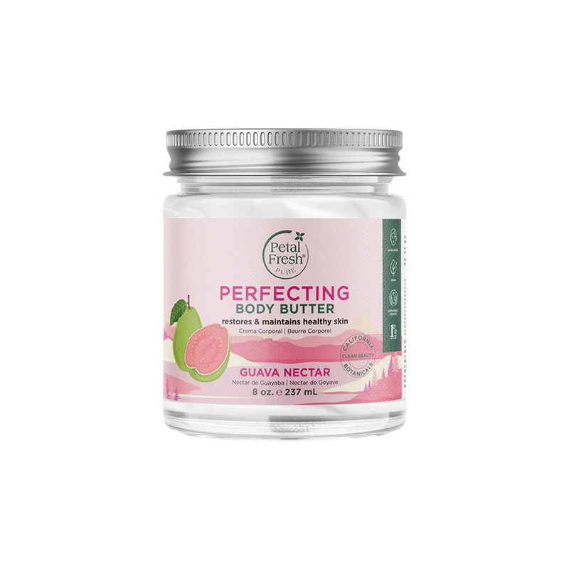 Petal Fresh Pure Guava Nectar Body Butter with Organic Oils, Shea Butter, 8 oz 237ml