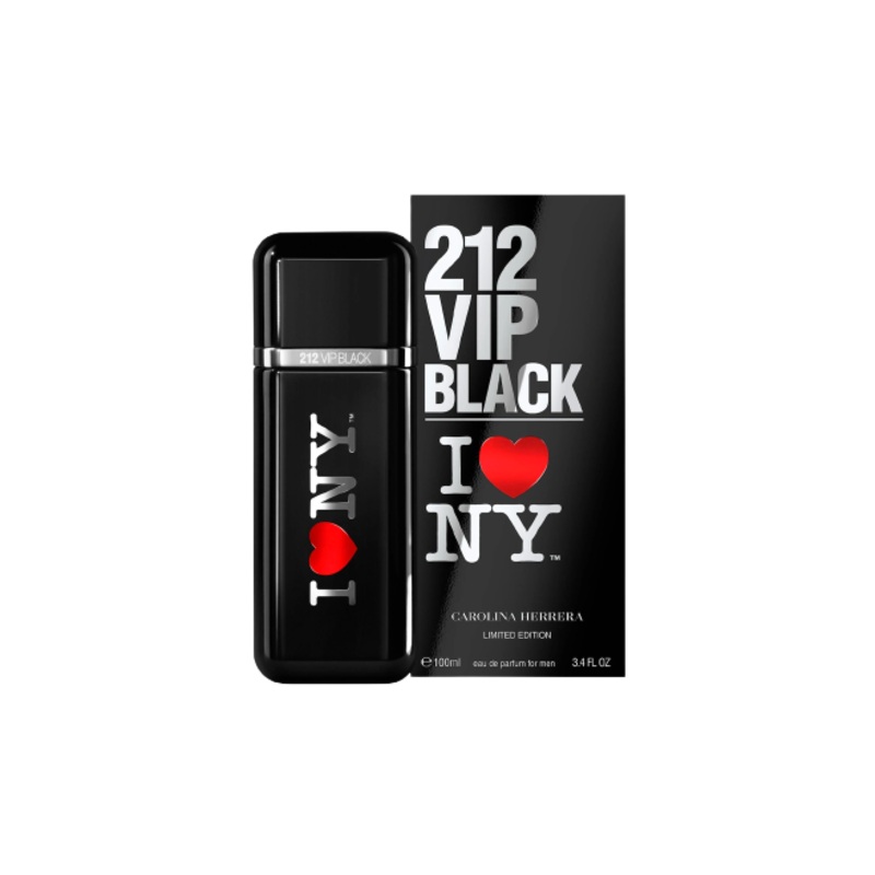 212 Vip Black I Love New York Carolina Herrera