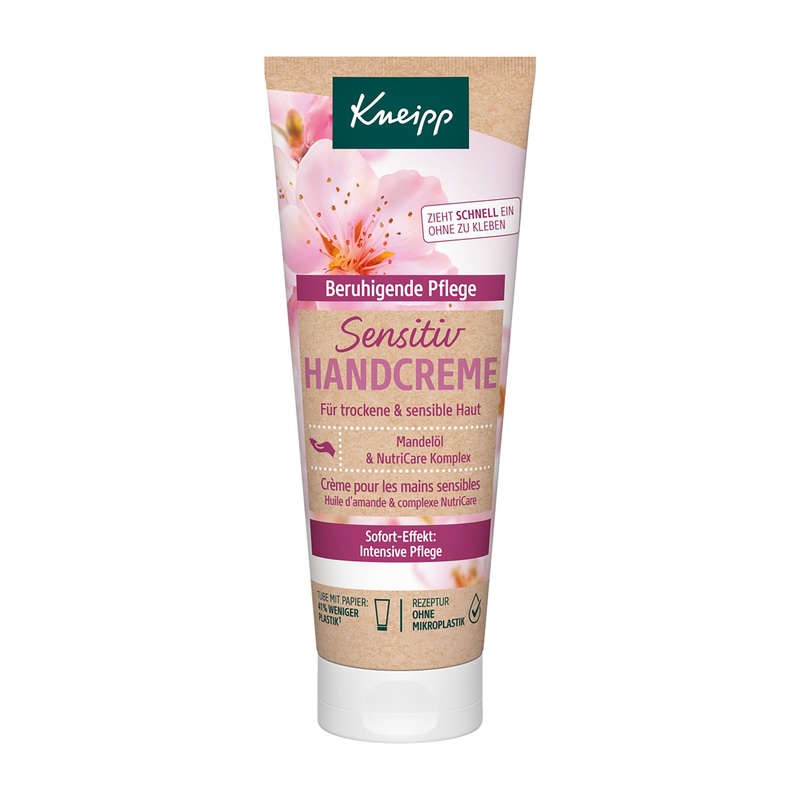Kneipp Sensitive Hand Cream with Almond Oil, 75 mL