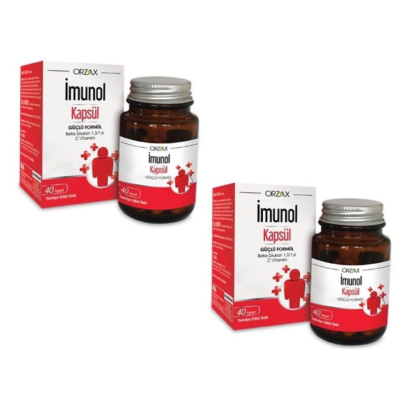 _munol – Immune System Support Supplement with Beta Glucan & Vitamin C – 2 x 40 Capsules