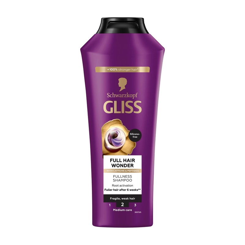 Schwarzkopf Gliss Full Hair Wonder fullness shampoo, 400 mL