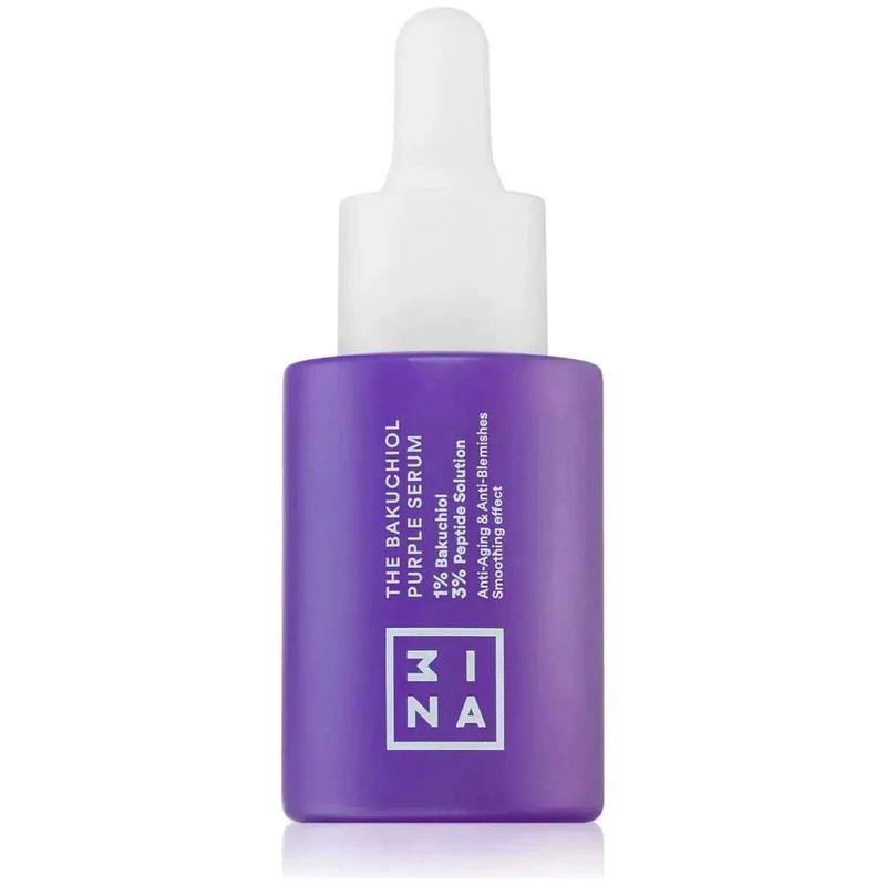 3INA The Bakuchiol Purple Serum  Age-Defying, Pore-Tightening & Hydrating (30ml)