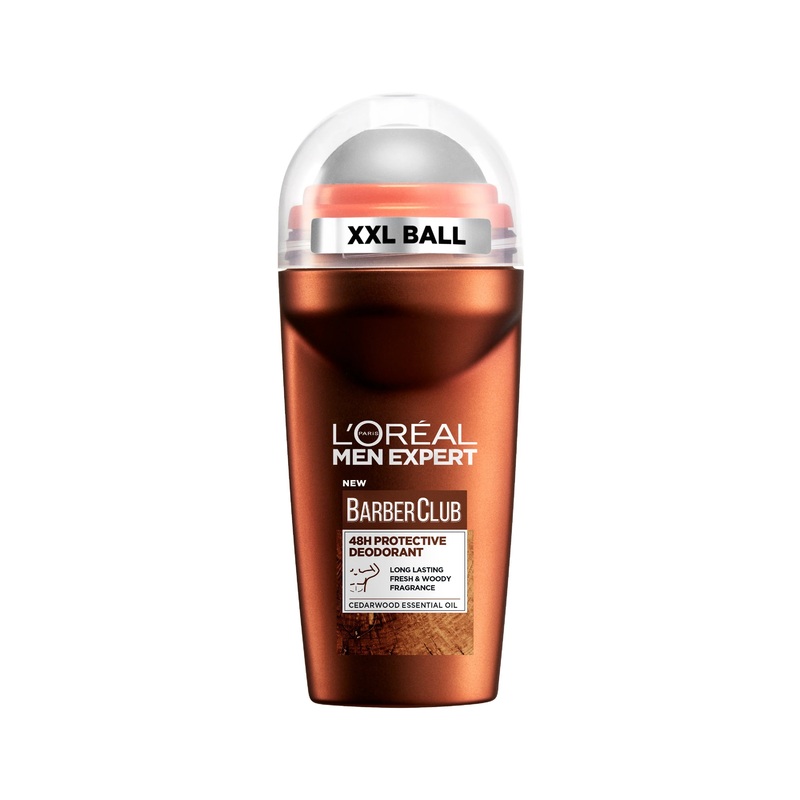 L’Oreal Paris Men Expert Barber Club 48H Protective Deodorant Cedarwood Essential Oil