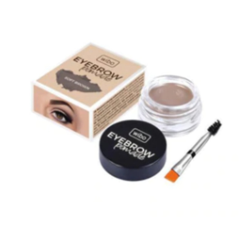 wibo eyebrow pomade with brush inside blonde