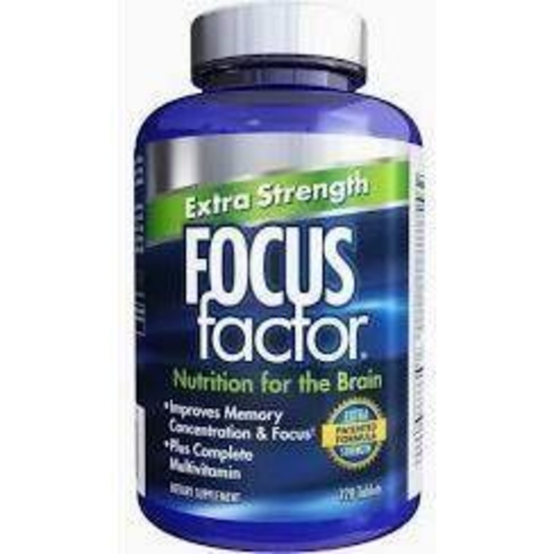 Focus Factor Nutrition for the Brain  120 Tablets | Advanced Brain Support & Multivitamin Formula 120 Count (Pack Of 1)