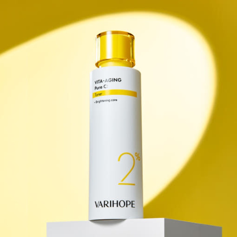 VARIHOPE VITA-AGING Pure C Toner  100ml | Brightening, Hydrating & Anti-Aging Toner