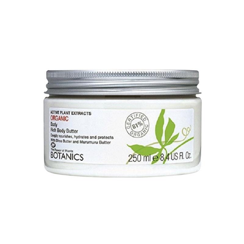 Active Plant Extracts Organic Rich Body Butter 250ML