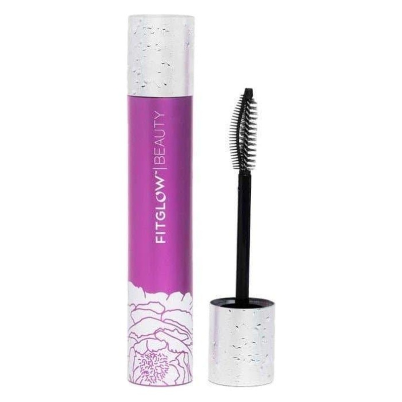 Fitglow Beauty Vegan Good Lash + Mascara  10ml | Sky-High Lift & Voluminous Lashes with Plant Protein 8 g Black