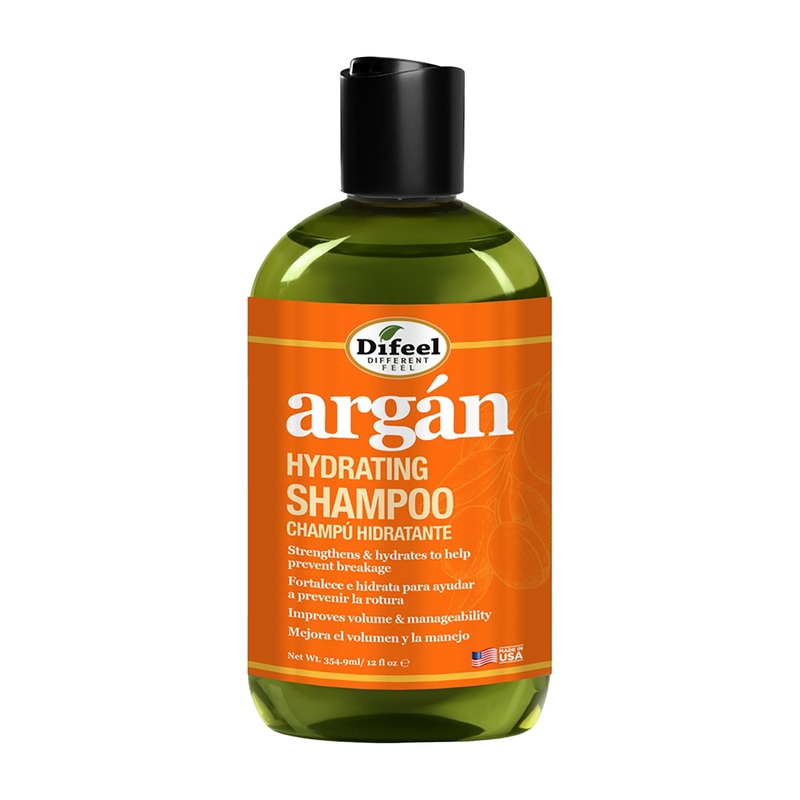 Difeel Argan hydrating shampoo, 354.9 mL