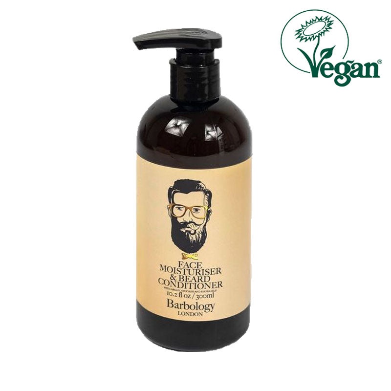Barbology London Face Moisturiser & Beard Conditioner 300ml
