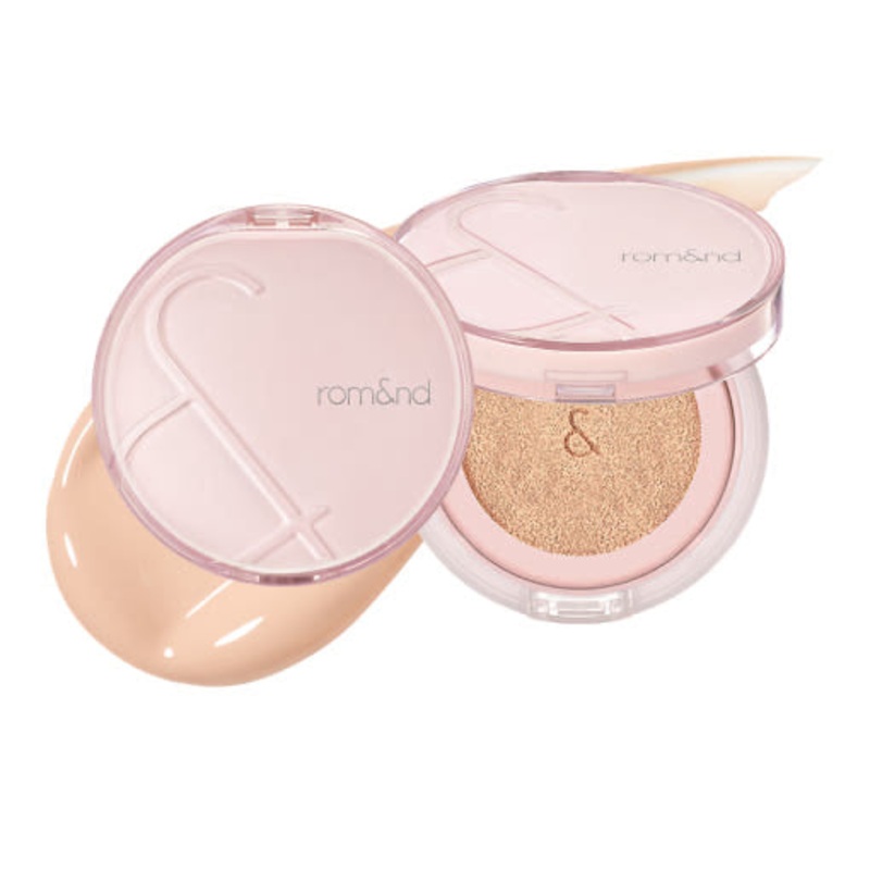 rom&nd Bloom In Coverfit Cushion SPF40 PA++  15g (3 Colors) | Flawless, Long-Lasting Coverage for Redness & Blemishes 19 PURE
