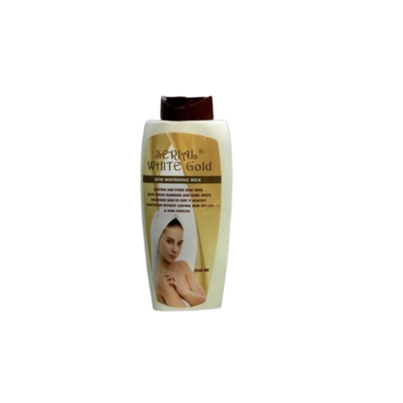 Serial White Gold Skin Whitening Milk 450ML