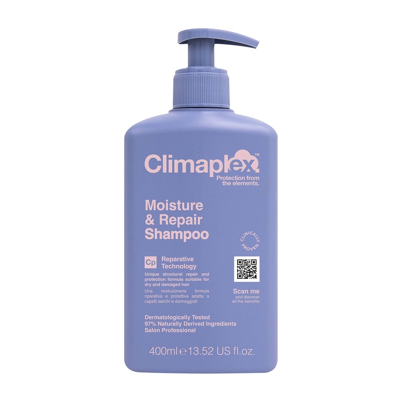 Climaplex Moisture & Repair shampoo for dry and damaged hair, 400 mL